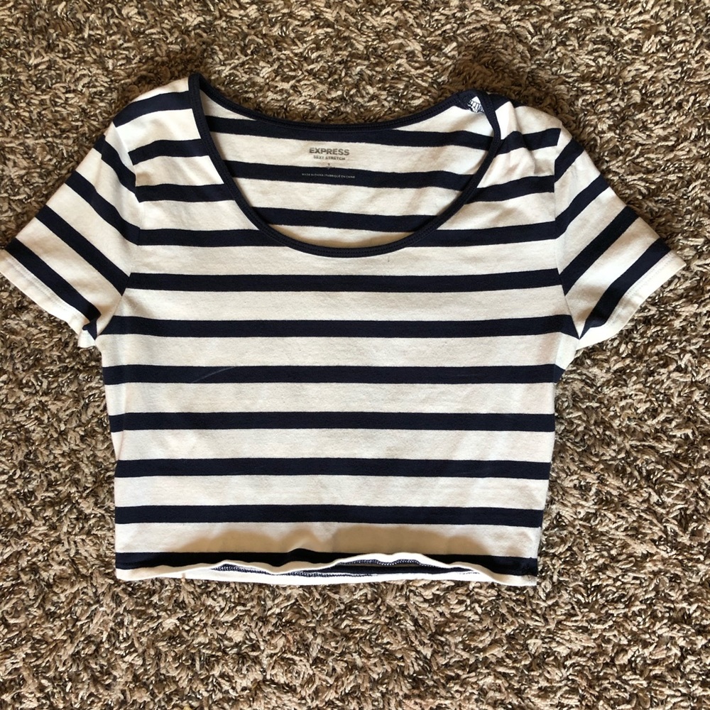 Express Short Sleeve Crop Top